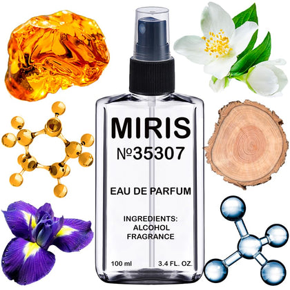 MIRIS Eau de Parfum 100 ml flacon avant avec design élégant
