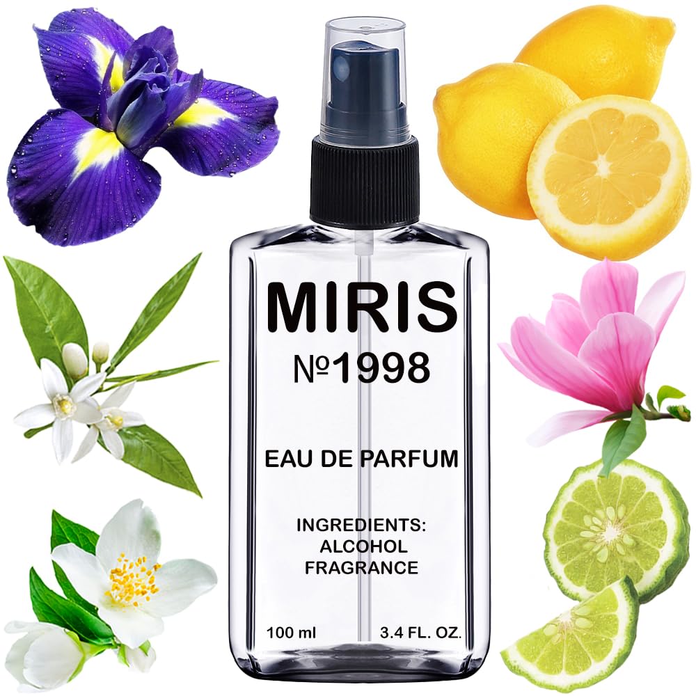 MIRIS Eau de Parfum 100 ml flacon avant avec design élégant