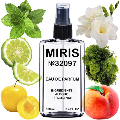 MIRIS Eau de Parfum 100 ml vue avant avec flacon en plastique recyclable