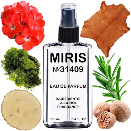 MIRIS Eau de Parfum homme 100 ml vue avant avec flacon compact