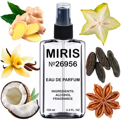 MIRIS Eau de Parfum Homme 100 ml vue avant avec flacon en plastique recyclable