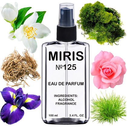 MIRIS Eau de Parfum No. 125 flacon avant avec bouchon