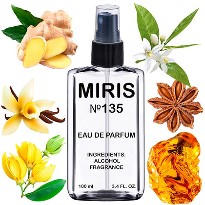 MIRIS Eau de Parfum No. 135 flacon de 100 ml vue avant