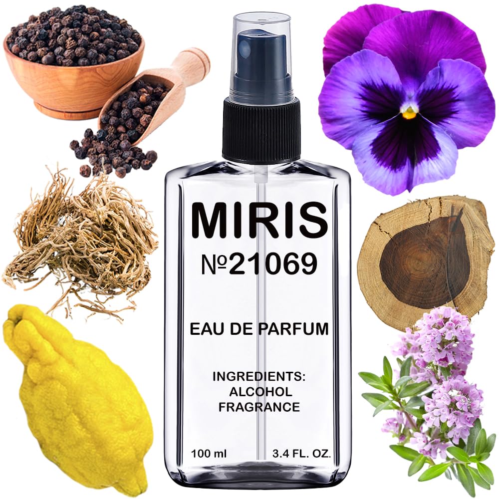 MIRIS Eau de Parfum No. 21069 flacon devant avec design élégant