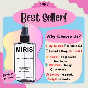 MIRIS Eau de Parfum No. 672 notes de tête