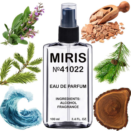 MIRIS Eau de Parfum pour Homme 100 ml vue avant avec flacon élégant