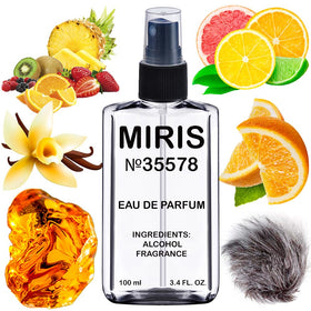 MIRIS Eau de Parfum Unisexe 100 ml vue avant avec capuchon