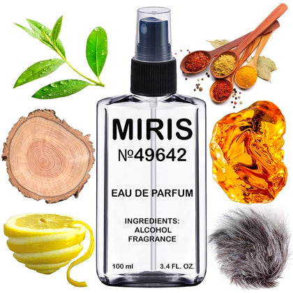 MIRIS Eau de Parfum Unisexe 100 ml vue avant avec étiquette