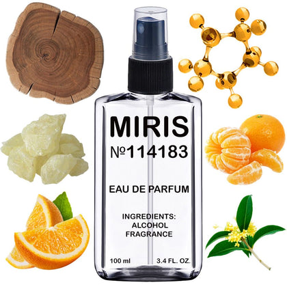 MIRIS Eau de Parfum Unisexe 100 ml vue avant avec flacon compact