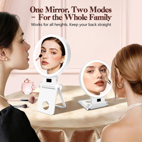 Miroir B Beauty Planet avec lumière et réglage d'intensité