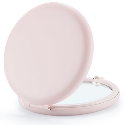 Miroir compact Getinbulk rose avec un design élégant