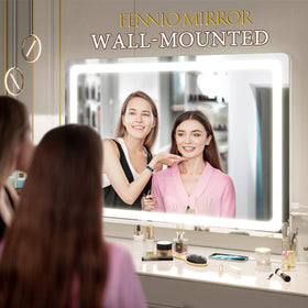 Miroir de maquillage FENNIO avec éclairage naturel