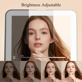 Miroir de maquillage FUNTOUCH avec éclairage blanc
