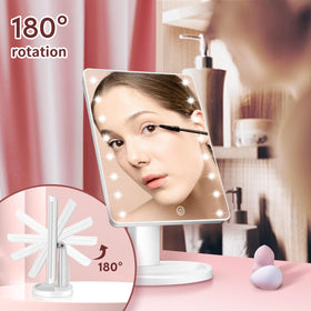 Miroir de maquillage KOOKIN avec câbles USB et accessoires