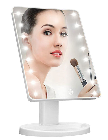 Miroir de maquillage KOOKIN éclairé avec lumières LED vue avant