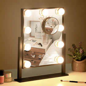 Miroir de maquillage Kotdning dans un cadre élégant