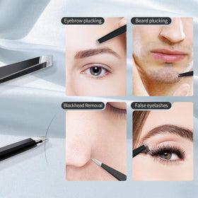 Miroir de maquillage MIYADIVA 30X avec pince à épiler