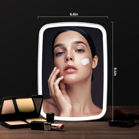 Miroir de maquillage NEZZOE vu de dos avec design élégant
