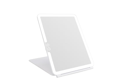 Miroir de maquillage pliant deweisn avec 72 LEDs, vue avant