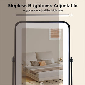 Miroir de maquillage portable YEKKOPT sur une table