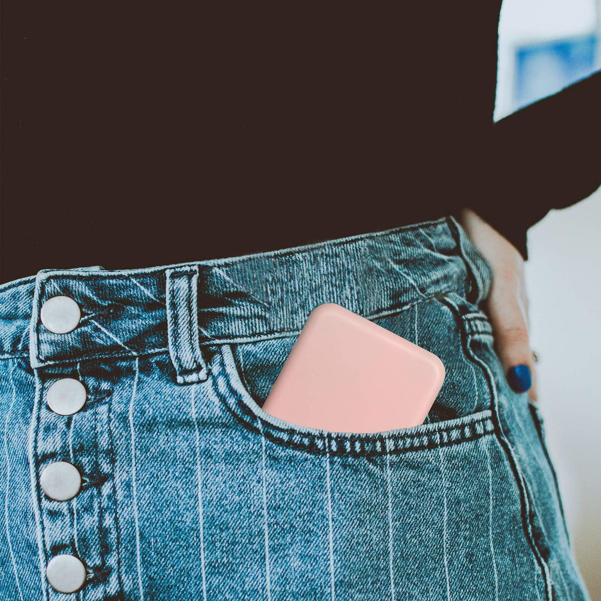 Miroir de poche Kintion avec fonction de grossissement 1X et 3X