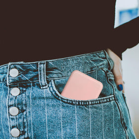 Miroir de poche Kintion avec fonction de grossissement 1X et 3X