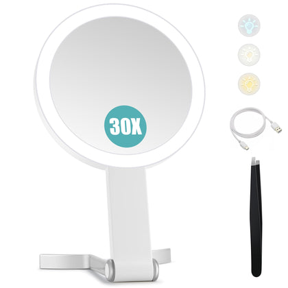 Miroir de voyage B Beauty Planet avec éclairage LED, face 1x