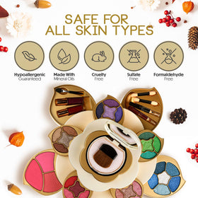 Miroir du kit de maquillage CoralBeau