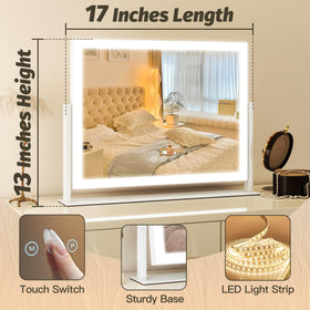 Miroir FENNIO avec capteur tactile pour un usage simplifié