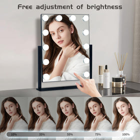 Miroir grossissant 10x du miroir de maquillage Kotdning