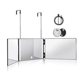 Miroir HIEEY 3 voies avec LED, vue avant