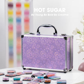 Miroir inclus dans le kit de maquillage Hot Sugar Violet Love