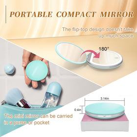 Miroir Kakuje avec 1x et 3x de grossissement en gros plan