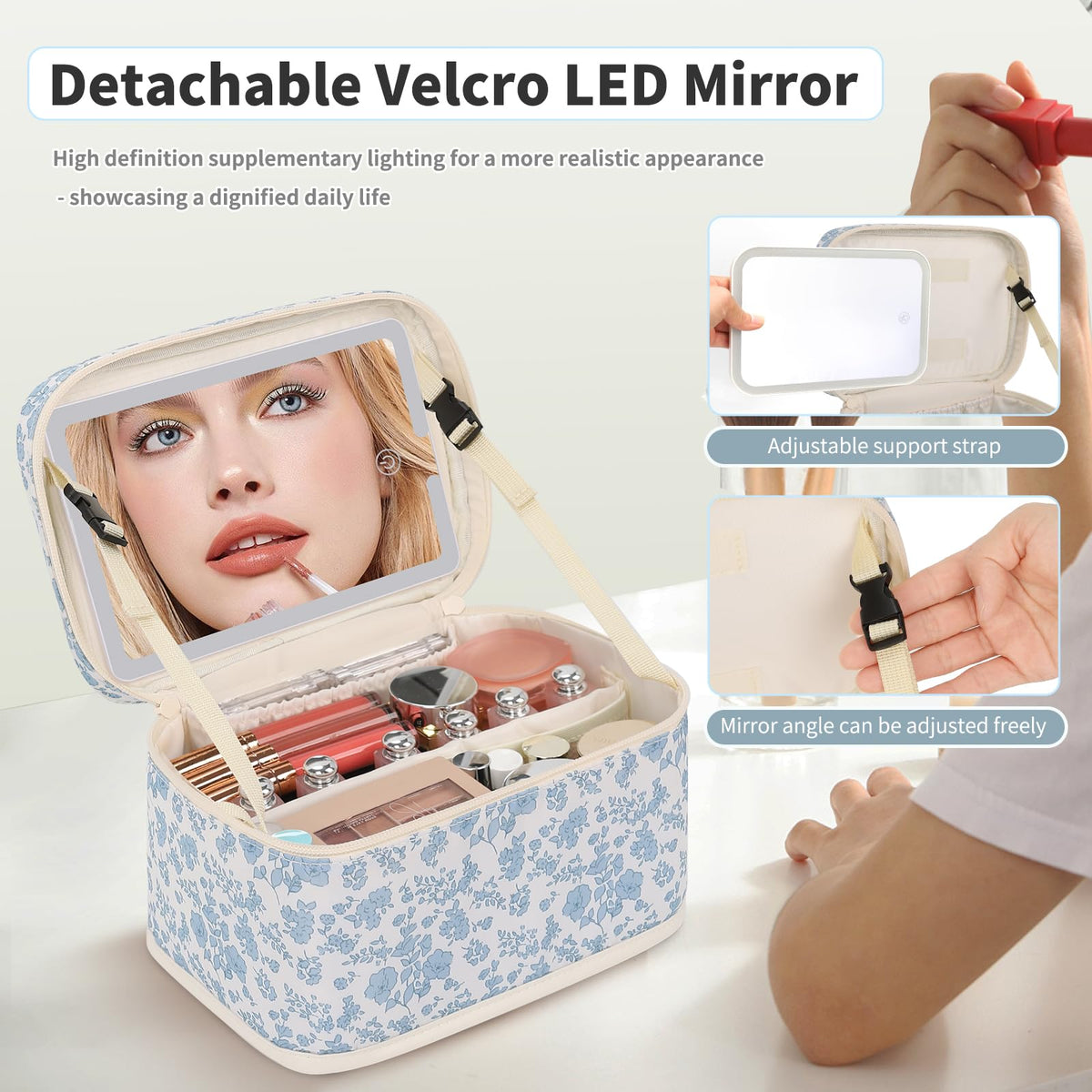 Miroir LED OCHEAL avec différents modes d'éclairage