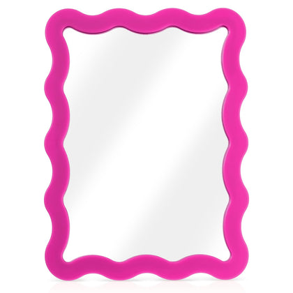 Miroir magnétique de casier Leinuosen rose rouge vue de face