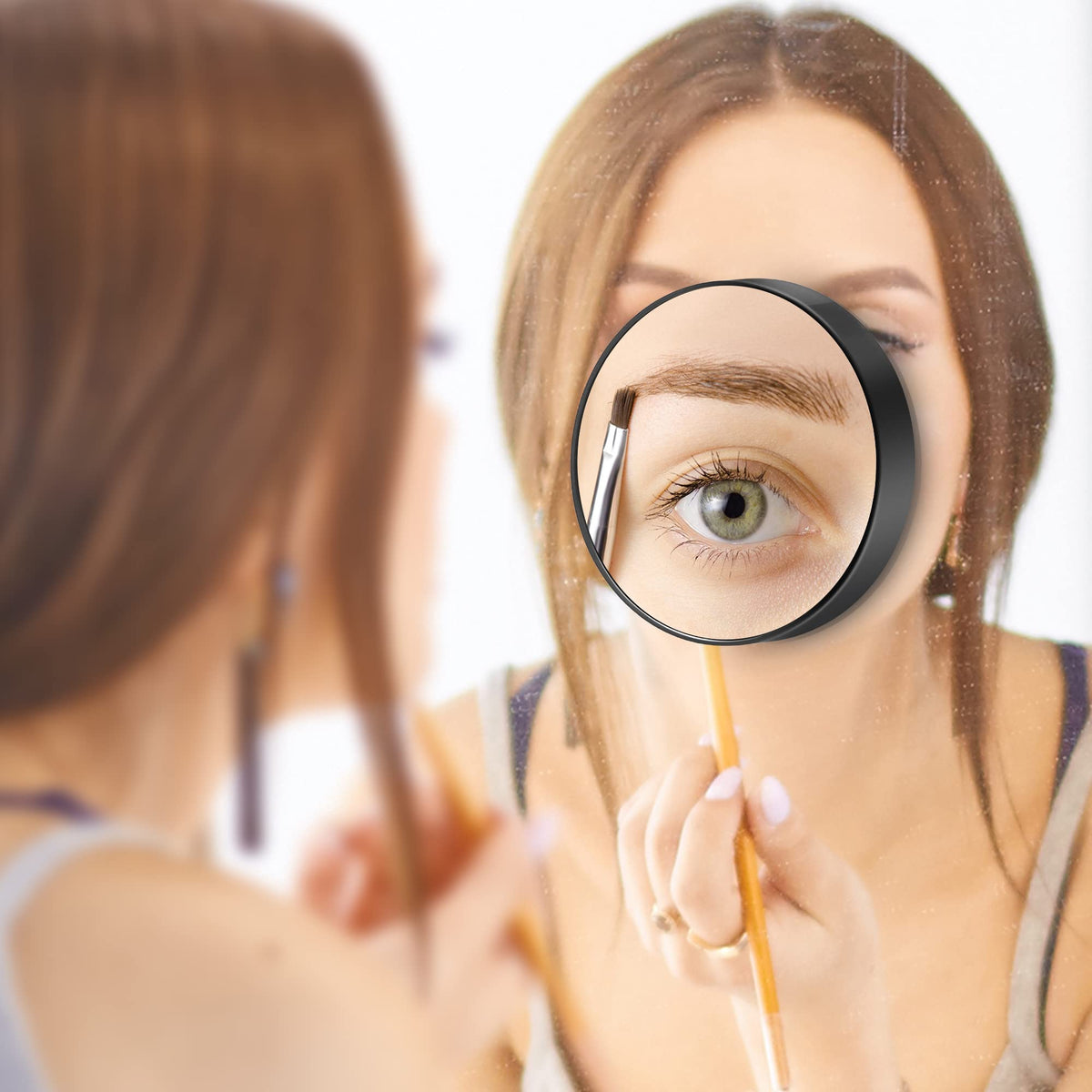 Miroir MIYADIVA 40X avec vue détaillée de la surface