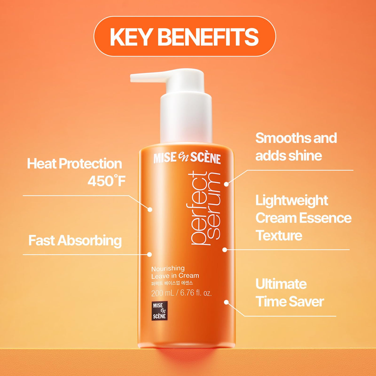 Mise En Scene Perfect Base Up Essence texture de crème légère