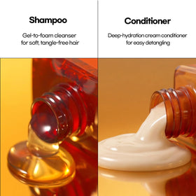 Mise En Scene Set de Shampooing et Après-Shampooing Original côté