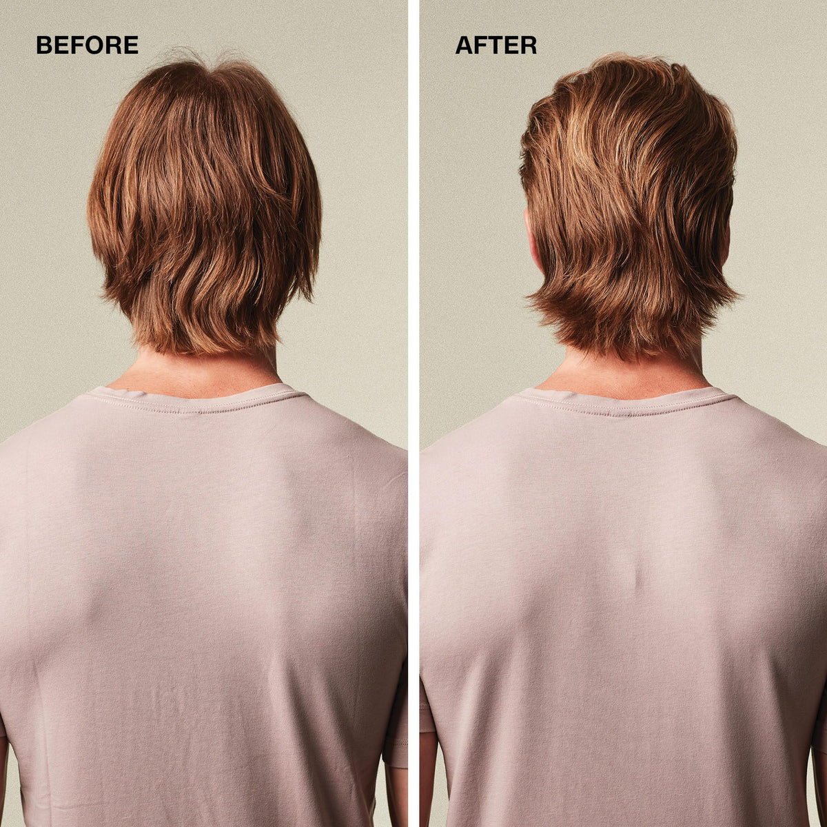 MITCH Crème Coiffante 120g en usage sur cheveux