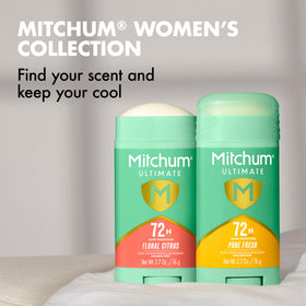 Mitchum Déodorant Antitranspirant Femme 72H Floral Citrus lifestyle scene