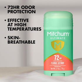 Mitchum Déodorant Antitranspirant Femme 72H Floral Citrus stick view