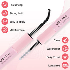 Miuffue colle à cils 18g en trousse de maquillage