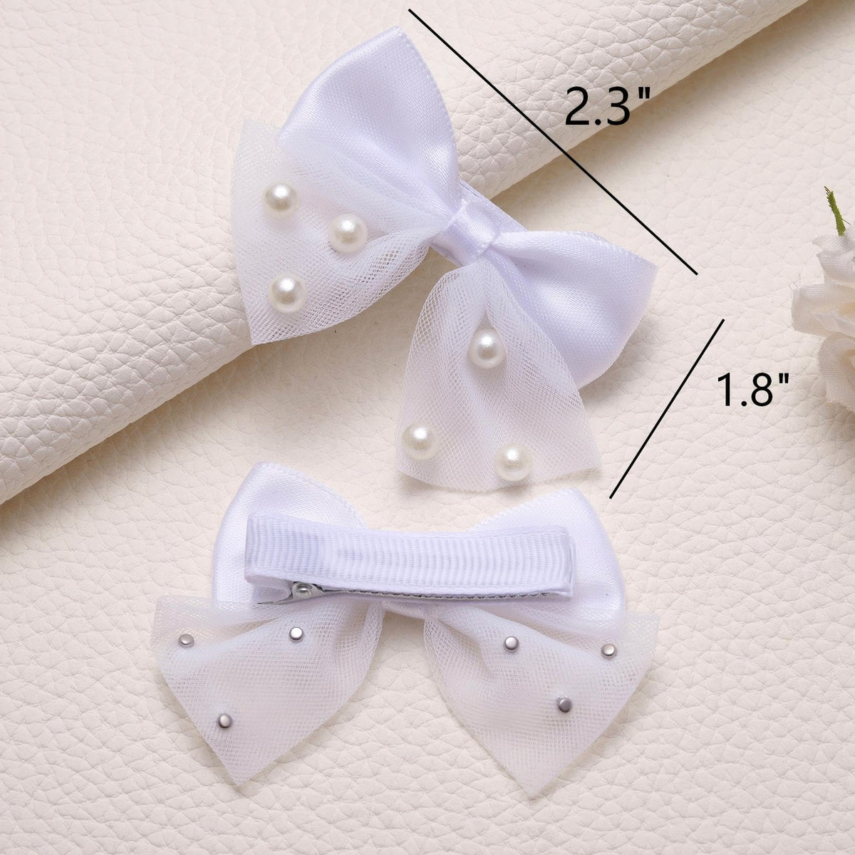 MIXJOY clips cheveux en perles avec des accessoires de mariage