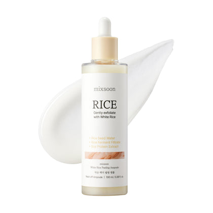 mixsoon Ampoule Peeling de Riz Blanc 100ml vue de face