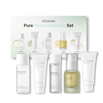 mixsoon Set Essentiel Pure Glow - Kit de soin voyage vue avant