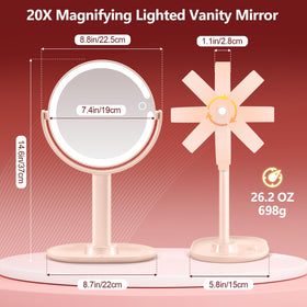 MIYADIVA miroir 20X pour des détails précis