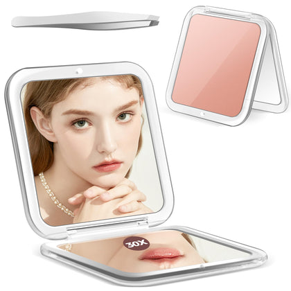 MIYADIVA miroir compact 30X vue de face