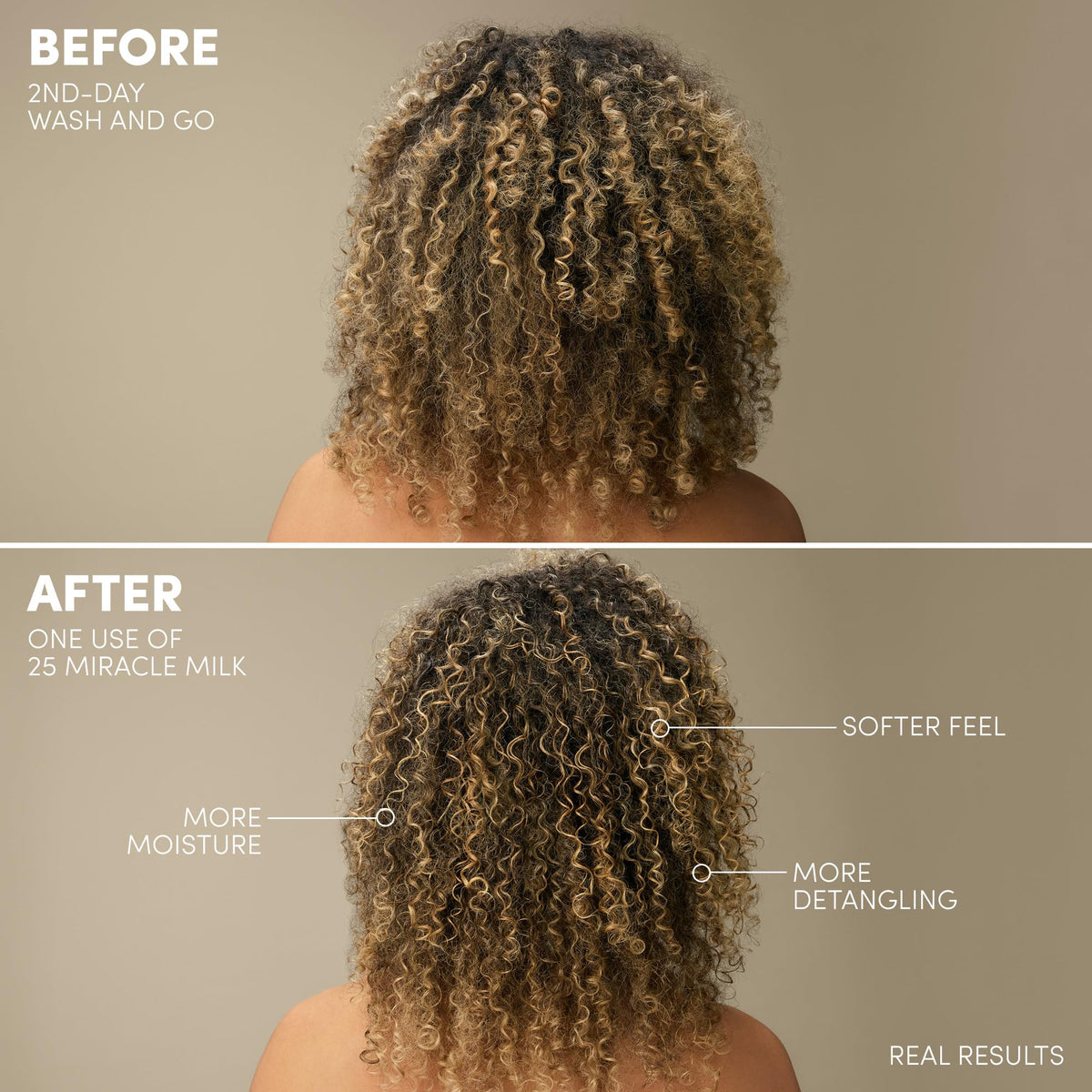 Mizani 25 Miracle Milk 280g texture du produit
