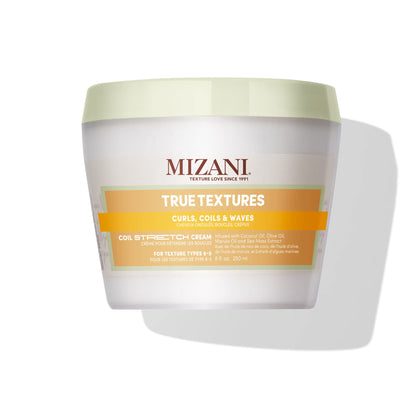 Mizani True Textures Coil Stretch Cream 300g vue avant avec packaging