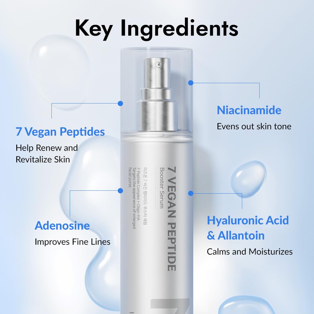 MIZON Sérum Végétalien à 7 Peptides 150ml côté